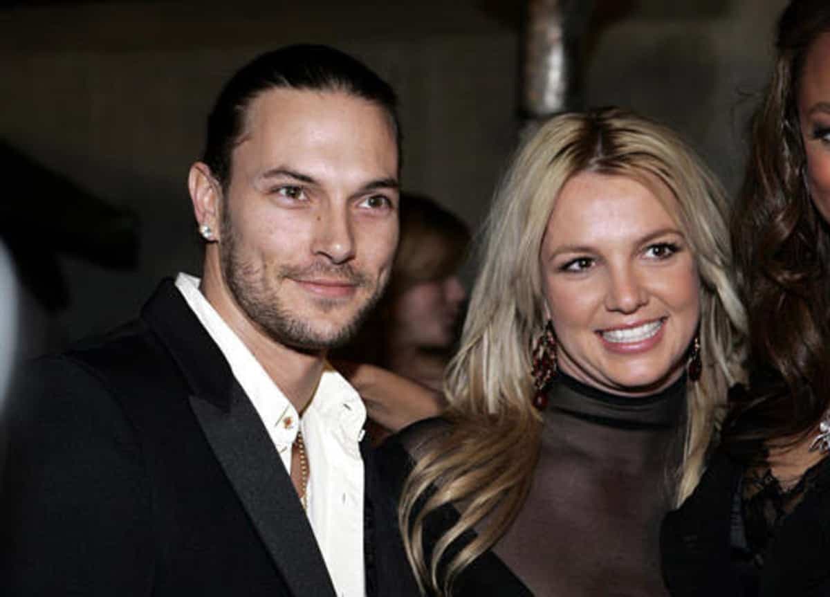 Kevin Federline et Britney Spears.