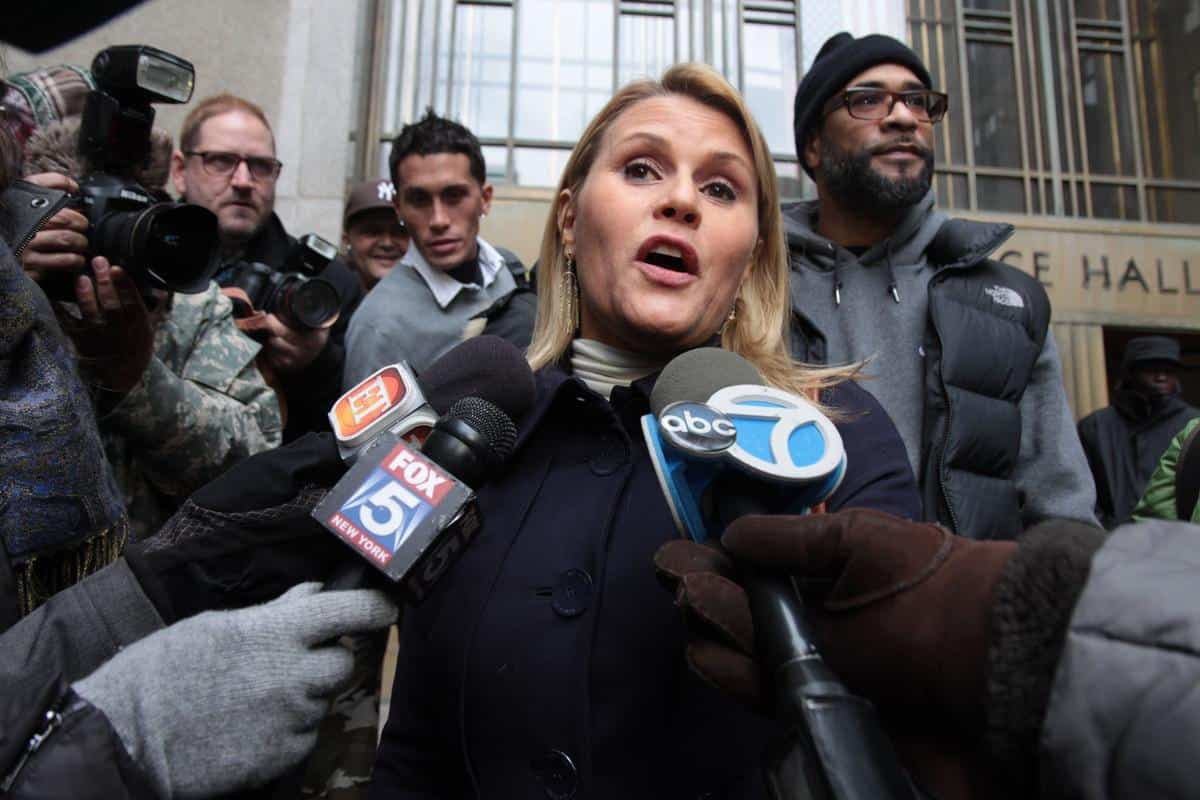 Geneviève Sabourin le 13 novembre 2013 à New York.