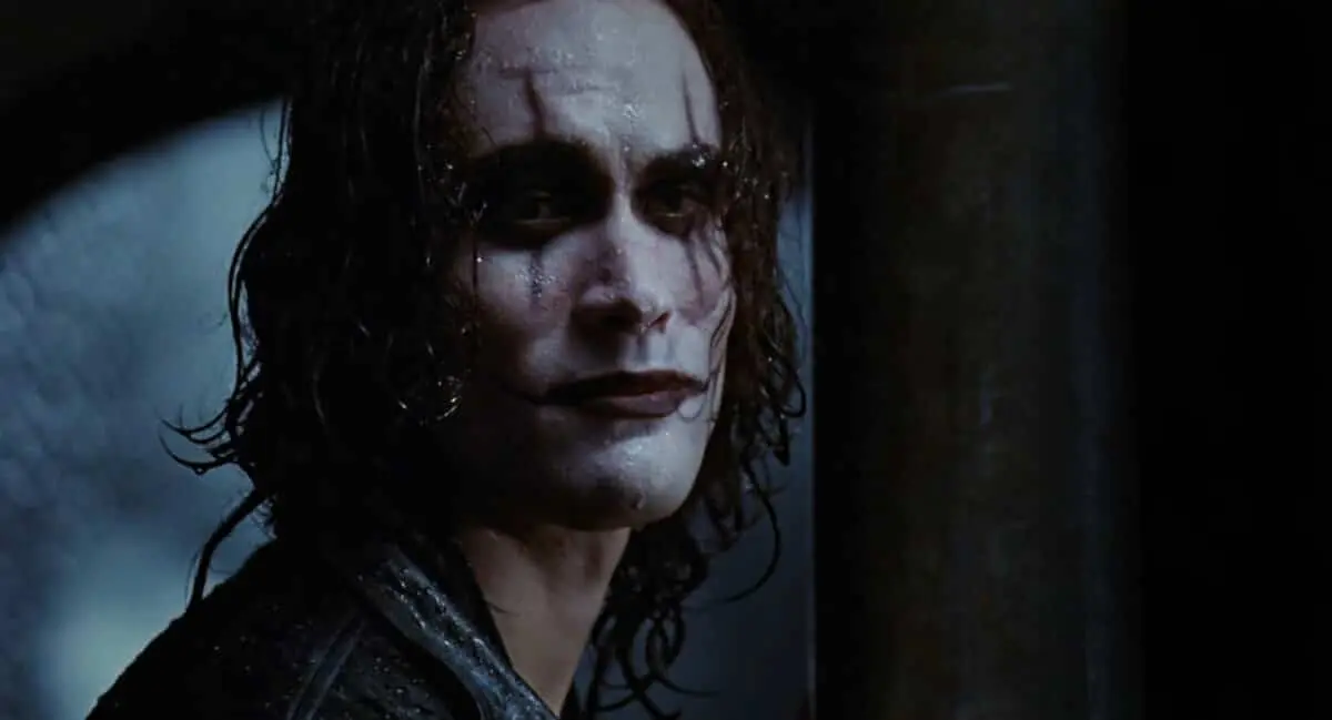 Brandon Lee dans The Crow