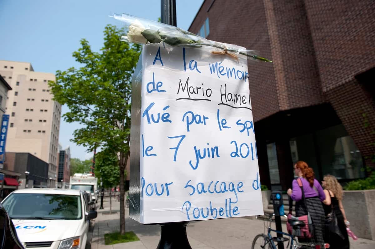 La mort de l'itinérant Mario Hamel a notamment soulevé l'indignation populaire.