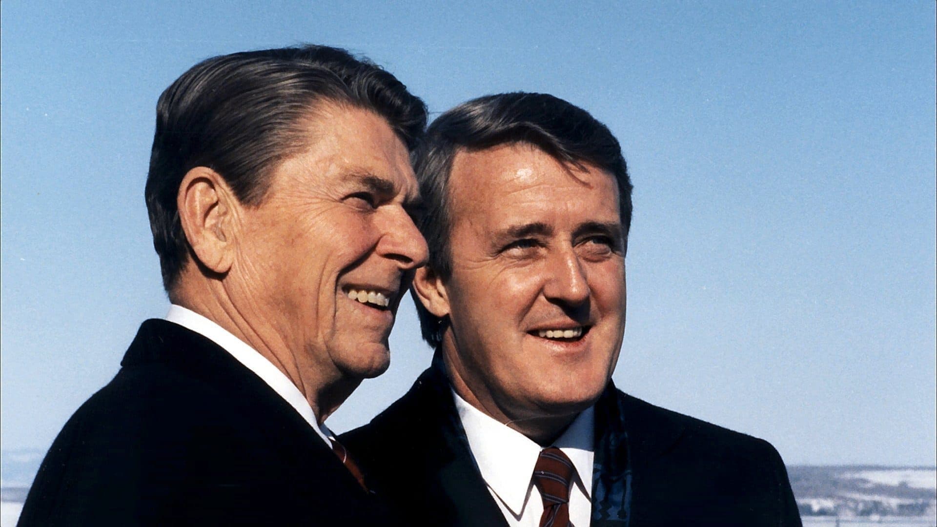Brian Mulroney
Avec Ronald Reagan
