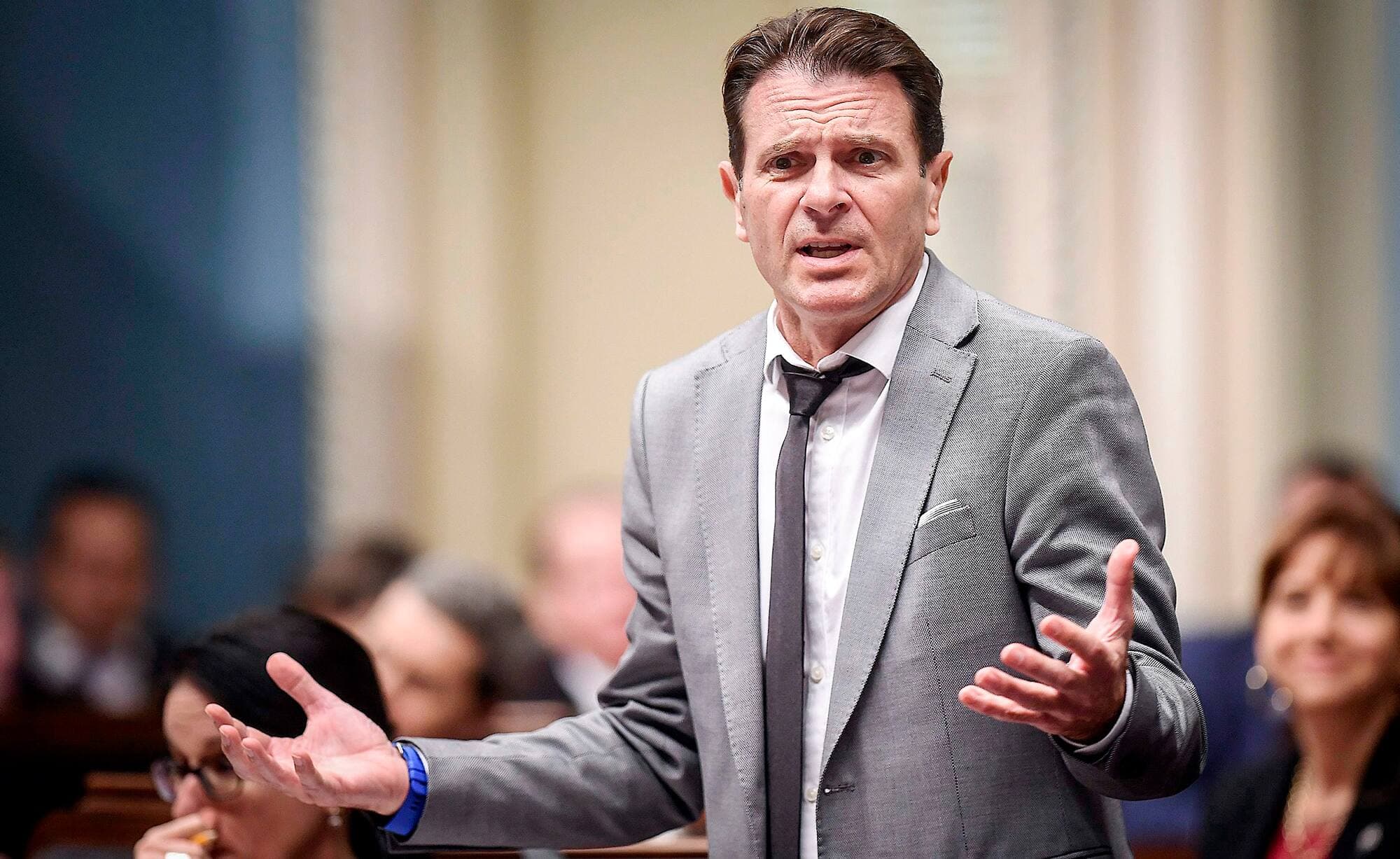 Le ministre des Transports, François Bonnardel