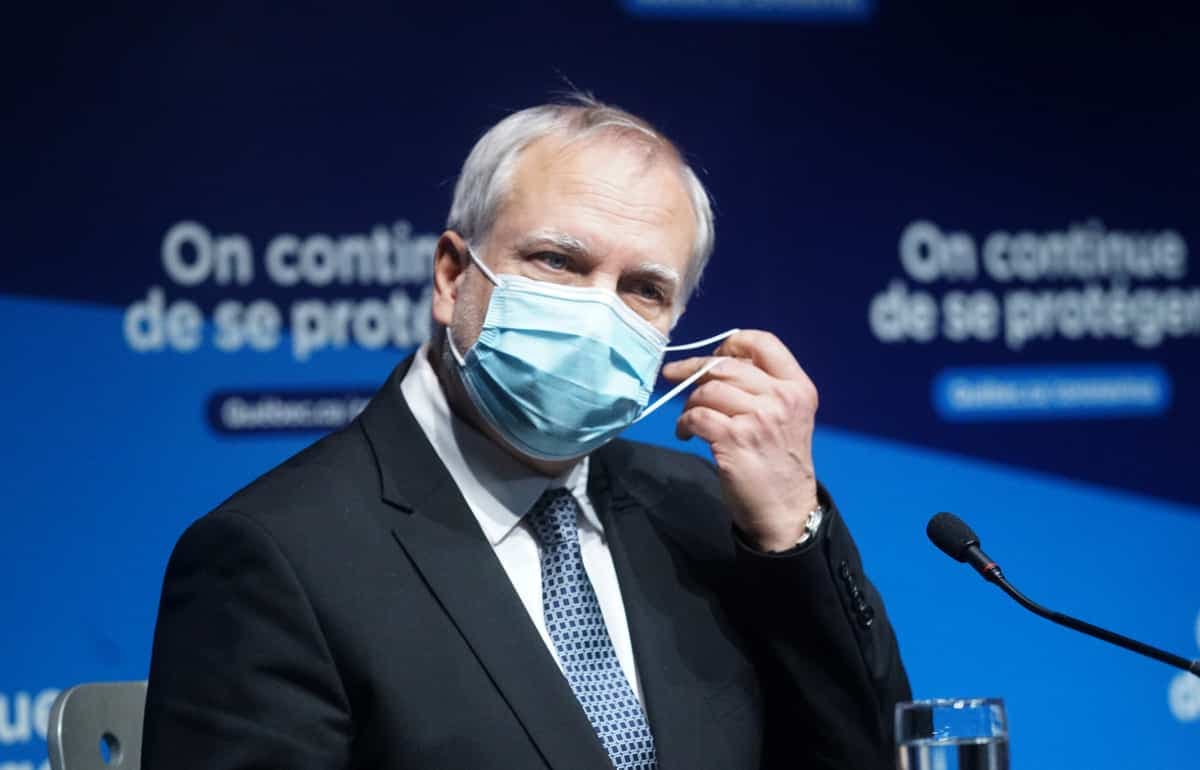 Le nouveau directeur national de santé publique, Luc Boileau.