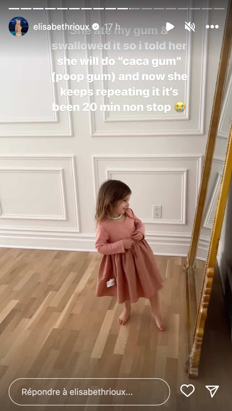 Capture d'écran @elisabethrioux