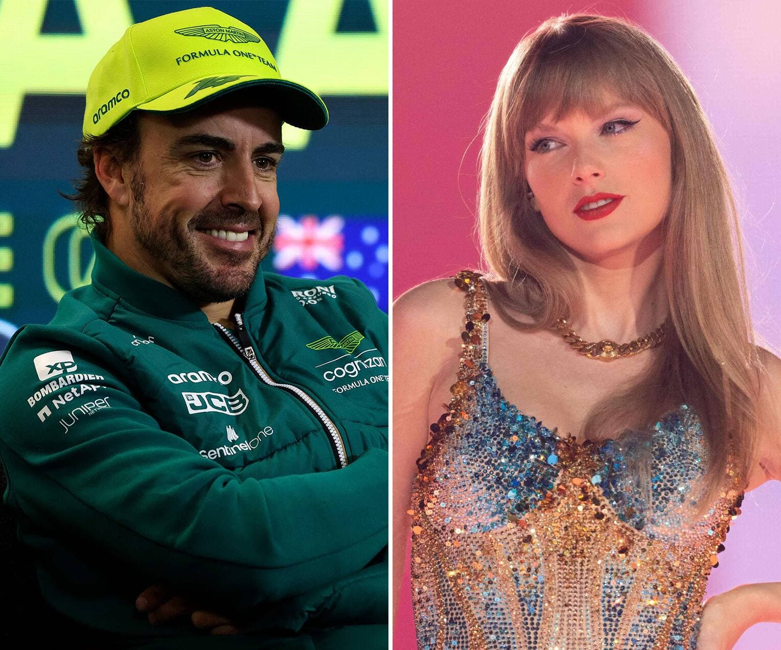 Fernando Alonso et Taylor Swift